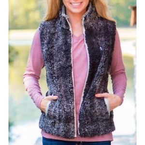 Simply southern Sherpa vest